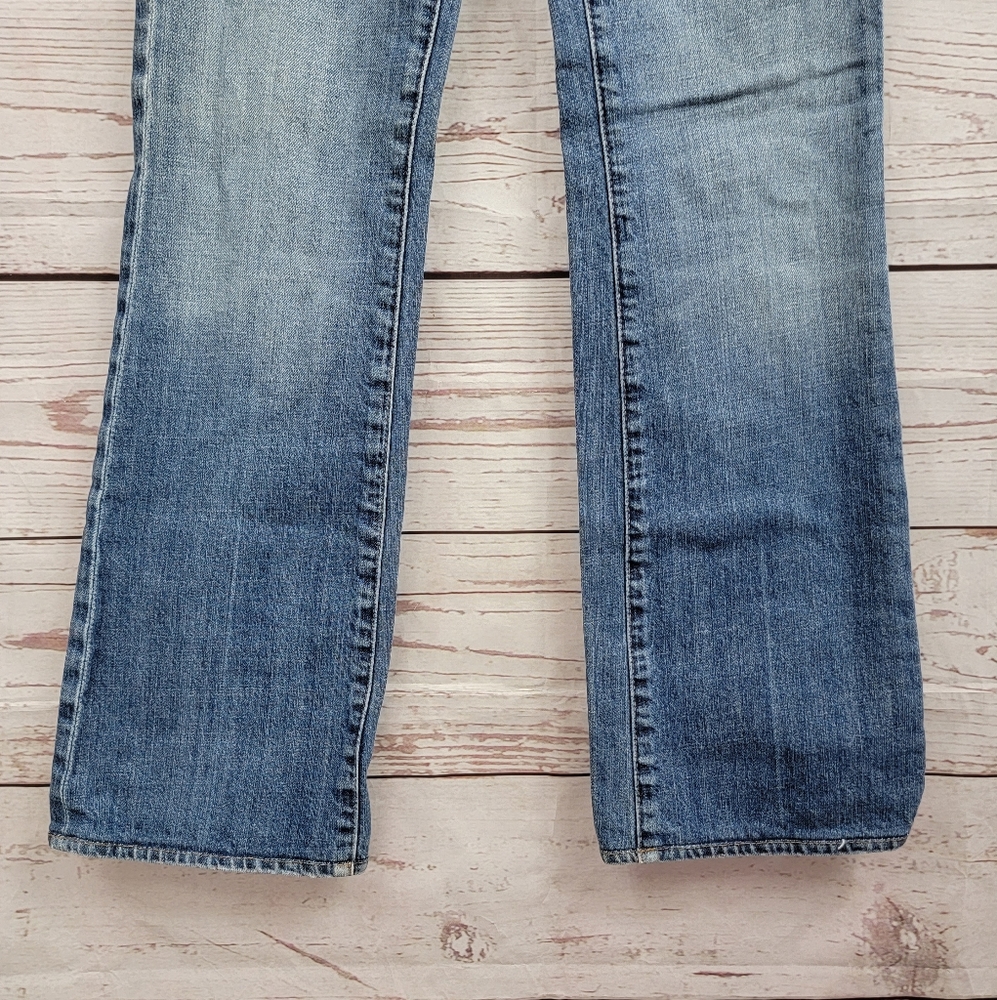 7 For All Mankind low Rise lightwash bootcut jeans - Picture 3 of 12